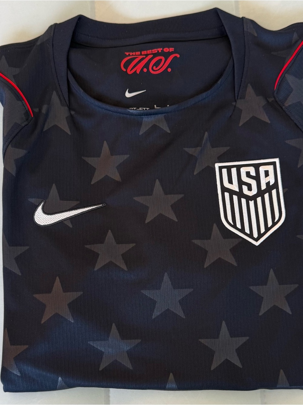 Nike USA Men’s Soccer 2026 World Cup Stadium Away Jersey (Black) (NEW W/ TAGS) - Picture 14 of 14
